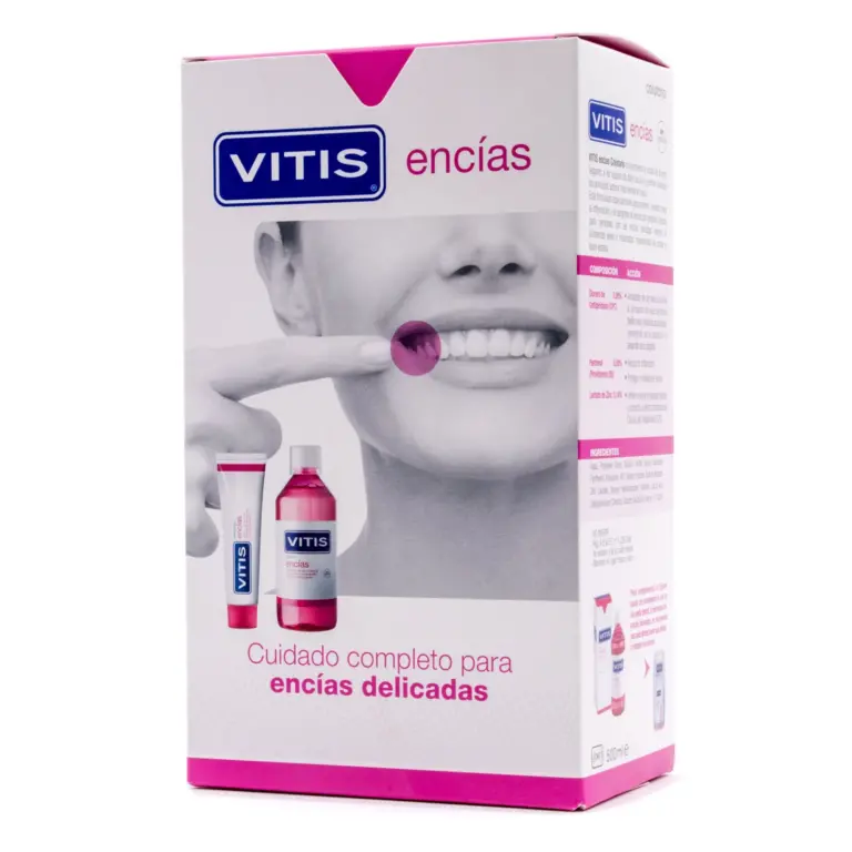 VITIS PACK GINGIVAL (BDB 500ML+DENTIFRICE 100ML +BAD OFFERTE)