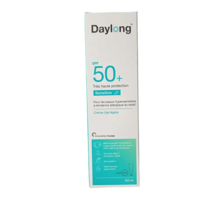 Daylong Face Crème-gel SPF 50+ Sensitive 50ml