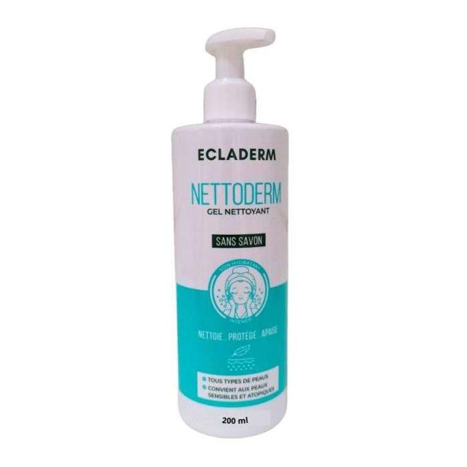 Ecladerm NETTODERM gel nettoyant tous types de peaux 400 ml