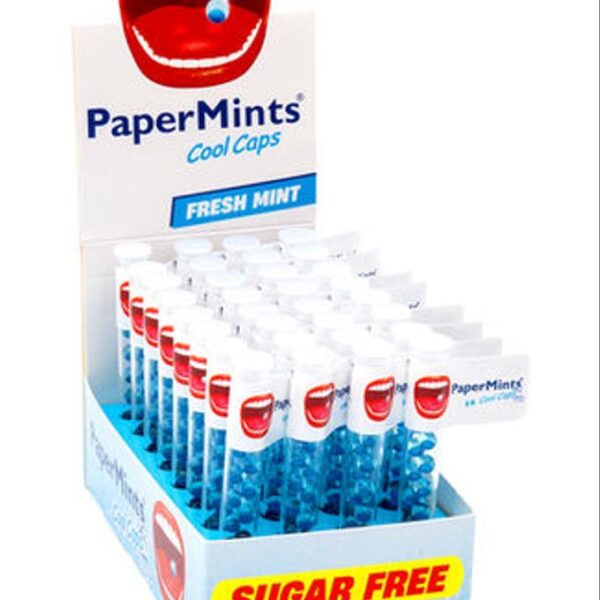 PAPERMINTS COOLCAPS TUBES 18 CAPSULES - 32