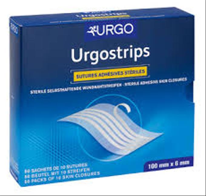 Urgostrips Sutures Cutanée Adhésives 75 x 6 mm Boite de 50