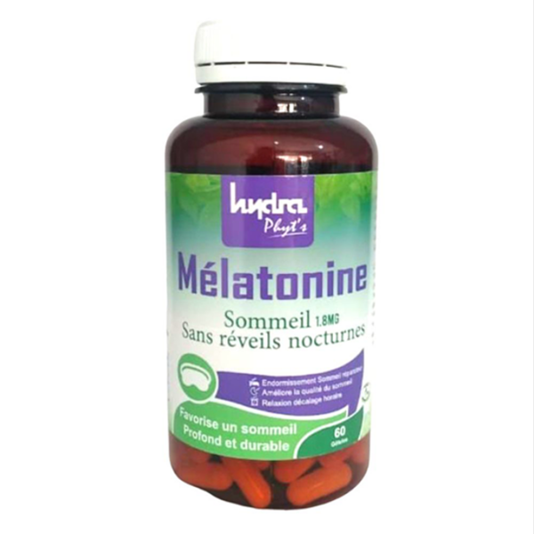 HYDRA MELATONINE 1.8 mg 60 Gélules